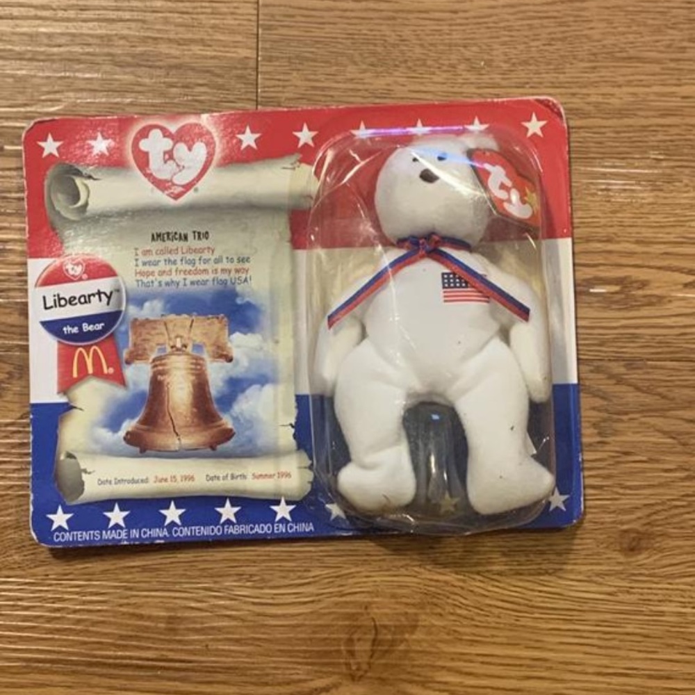 Liberty the Bear Beanie Baby